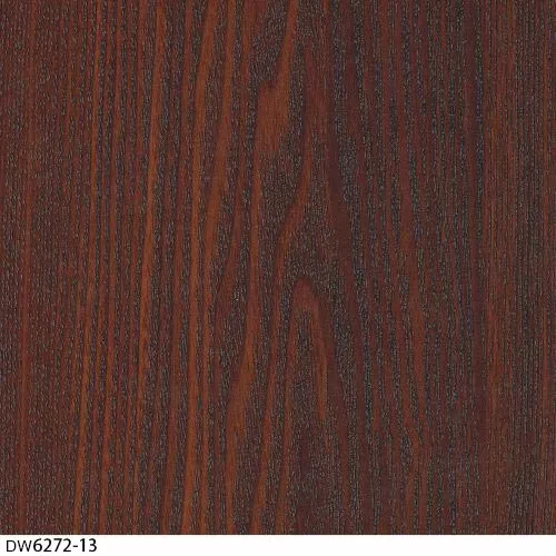 Gloss Pine Wood Grain Finish Foil Paper For Cabinet DW6272-13