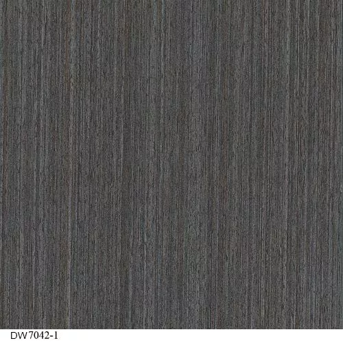 Grey & Brown Technology Wood Finish Foil Paper For Cabinet DW7042-1