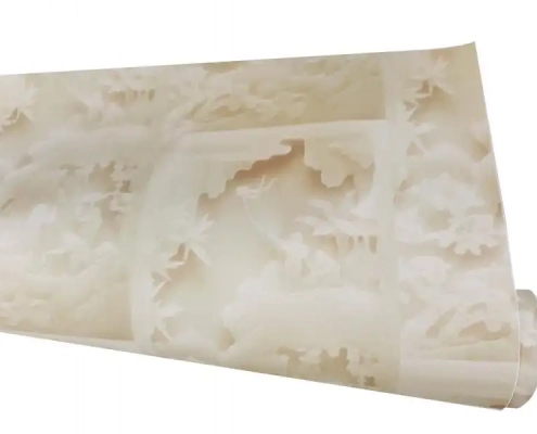3D Fancy Design Finish Foil For Hotel Interior Decor DW18258-1 for sale