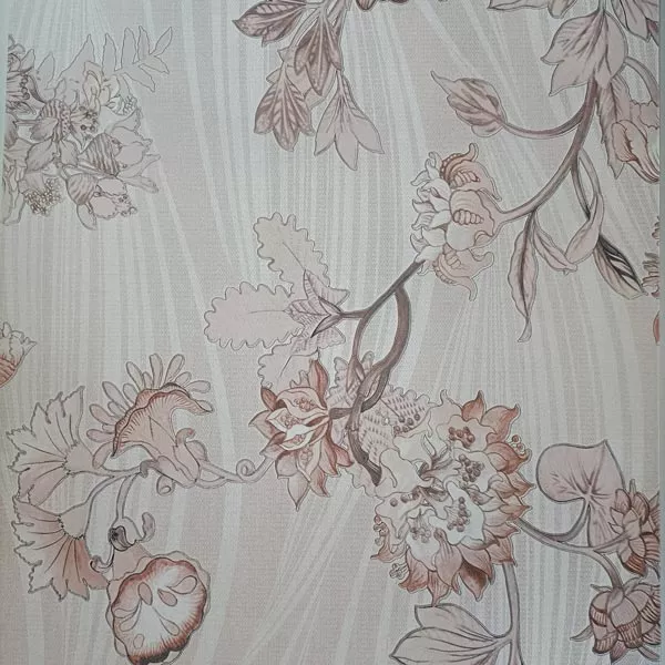 Flower Paint Melamine Paper For Decorative Panel DW18463-2