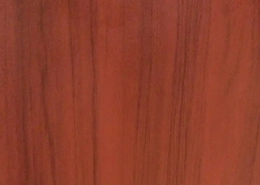 Red Wood Melamine Paper For Furniture Wardrobe DW18137