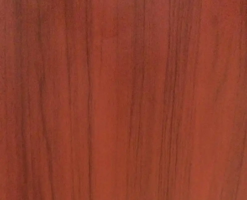 Red Wood Melamine Paper For Furniture Wardrobe DW18137