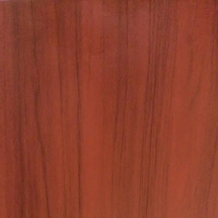 Red Wood Melamine Paper For Furniture Wardrobe DW18137