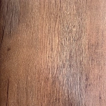 Brown teak wood like texture finish foil paper for veneer board 1905-5