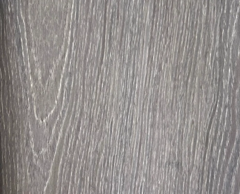 Grey walnut wood grain texture finish foil paper for mini table 18481
