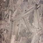 Grey wood chips grain texture paper for beauty station 82073-5