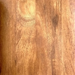 Smooth surface teak wood like matt surface for table 1902B