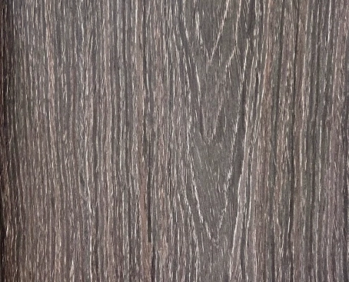 Vintage walnut wood grain texture finish foil paper for mini table 18481-2
