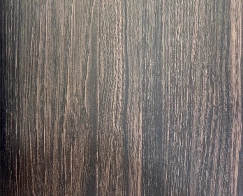 Walnut wood like texture surface finish foil paper for MDF 1907