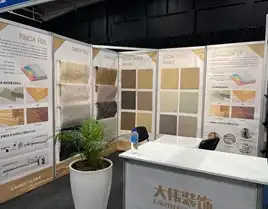 Woodex for Africa 2025 DaweiDecor decorative for furniturepaper booth
